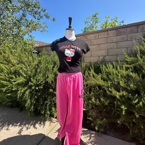 ✨Hello Kitty hot pink loungewear pants